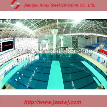 space grid frame structure swimming pool