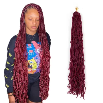 Soft Dread Crochet Hair Goddess Faux Loc Crochet Braids Synthetic Hair Nu New Locs Crochet Hair Extensions