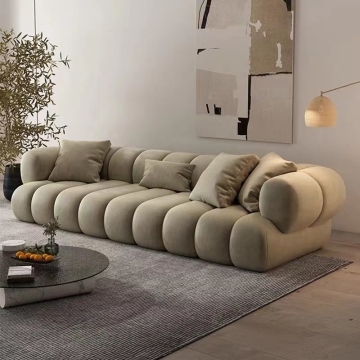 Custom 3 Seater Commercial Indoor Fabric Sofa for Guest Room, Living Room, Hall, Lobby, Hotel Furniture