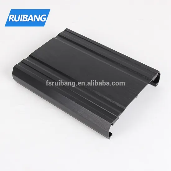 Quality anodized custom aluminum extrusions case power supply aluminum amplifier enclosure