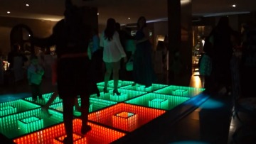 DMX/WIFI remote control led dance floor led/Non - friable floor