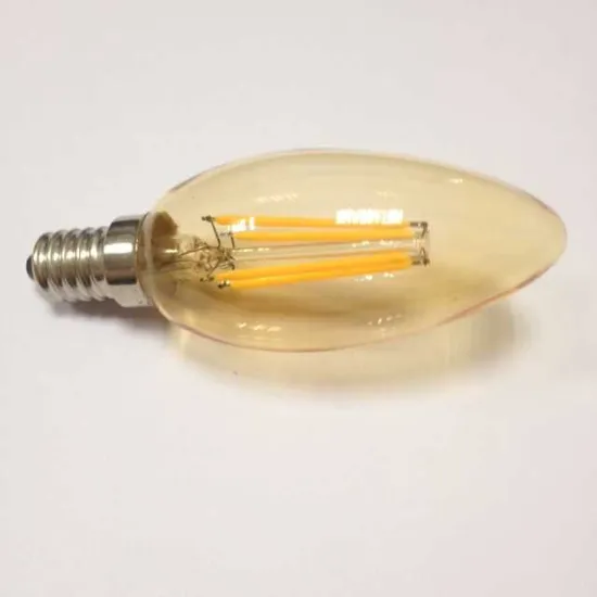 e14 base candle lamp C35 led filament bulb