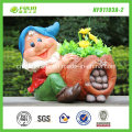 SGS Gnome Polyresin maceta jardinera Aka (NF91201)