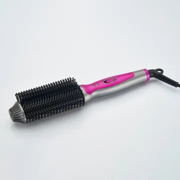 PTC Heating Ionic Hair Straightener Brush