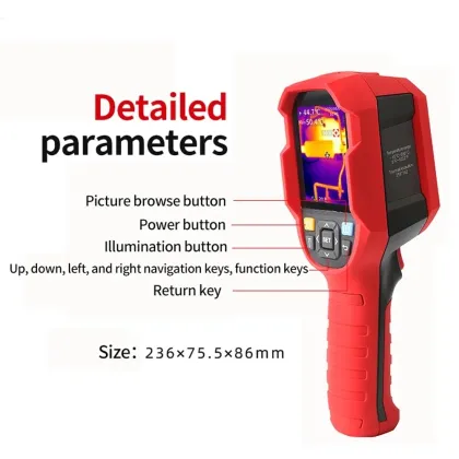 UNI-T Infrared Thermal Imager 256x192 Resolution Handheld Thermometer Camera