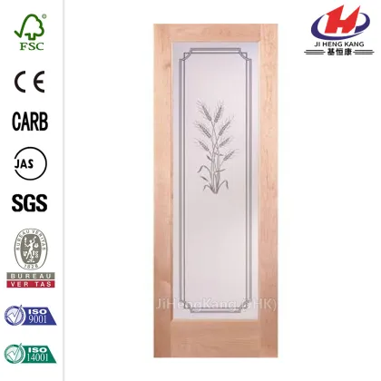 Armed Glazing Christmas Office Decorations Interior Glass Door