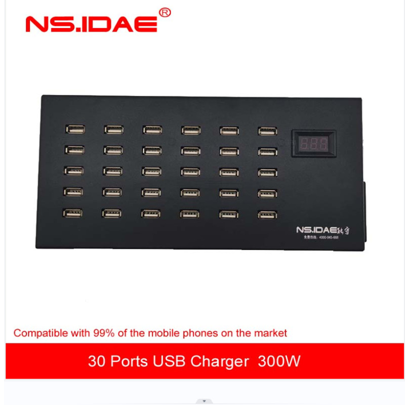 30 Port 300W USB Charging Station