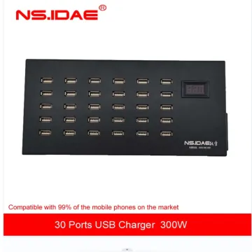 30 Port 300W USB Charging Station