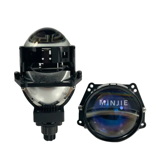12V 60W Bi-LED Projector Lens with 3 Inch Blue Lens and LOGO for Car Headlight