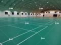 Εσωτερική PVC Badminton Floor Mat PVC Vinyl Badminton Floor