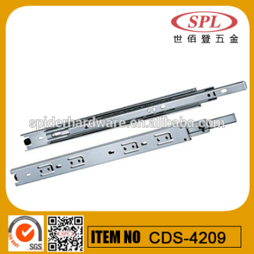 42mm Ball Bearing Drawer Slide /Telescopic Channel 0.9*0.*0.9mm