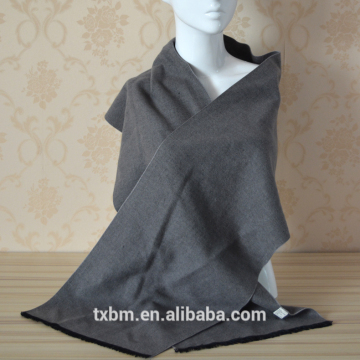 New arrival men 100% wool scarf size 30*180cm