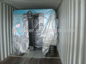 Motor driven portable screw air compressors