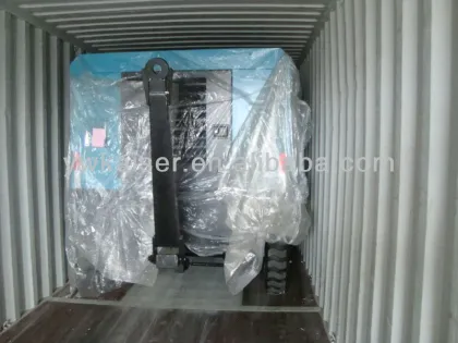 Motor driven portable screw air compressors