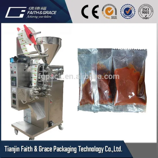 honey/candy/jam muti-lines four sealing packaging machine