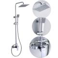 yuyao gaobao Luxury Gold Bathroom Shower Set Rain Shower Mixer With Hand Shower