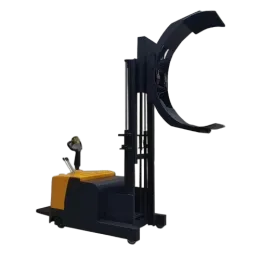 A 360-degree rotating bag holder station