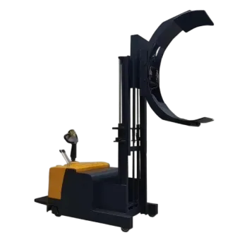 A 360-degree rotating bag holder station