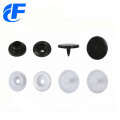 Custom Black Plastic Snap Button Fastener For Clothes