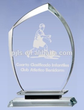 crystal glass material k9 k5 awards without lead