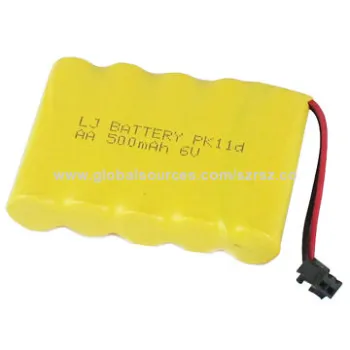 NiMH Cell, 5V, 500mAh Capacity