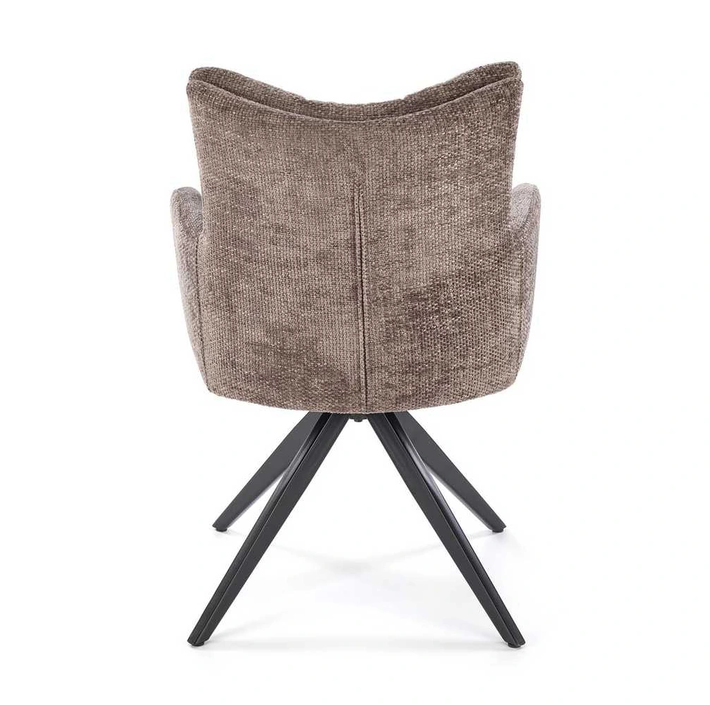 industrial style swivel dining chair