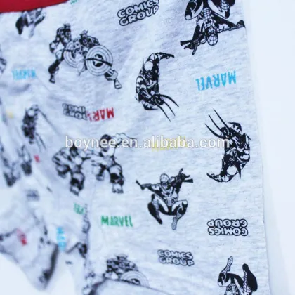 Cartoon Boy Shorts Boxer Manufacture In China OEM Children Underwear