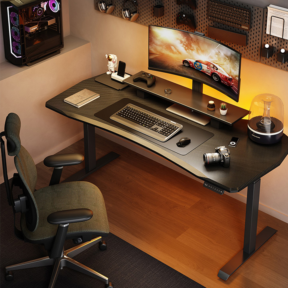 Height Adjustable Gaming Desk