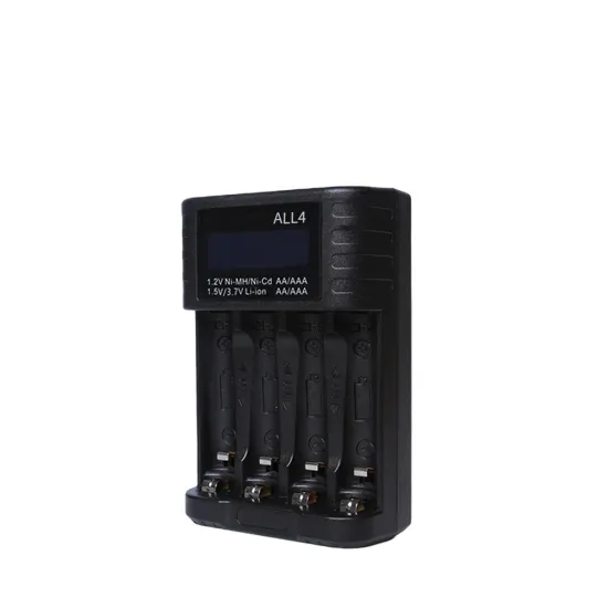 Smart LCD Screen Type-C Battery Charger for Ni-MH and Li-ion Batteries