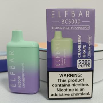 ELF Bar BC5000 VAP boleh dicas semula 650mAh