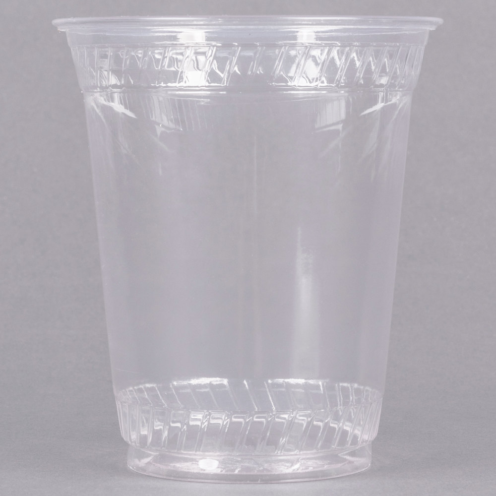 100% Biodegradable Compostable Clear Plastic Cup PLA