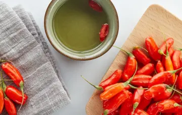 Plump goji berries are good for the eyes