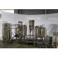 5BBL Brewhouse eléctrica montada en skid con tanques de bodega