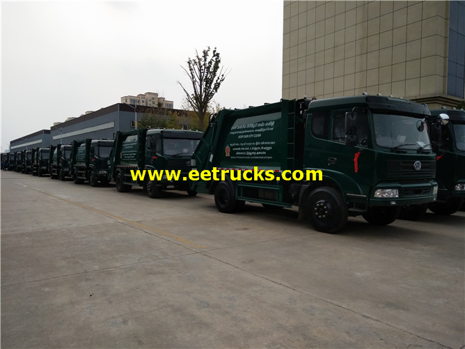 10000L 4x2 Compressed Waste Trucks