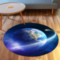 3D Area Rug Dining Room Round Carpet