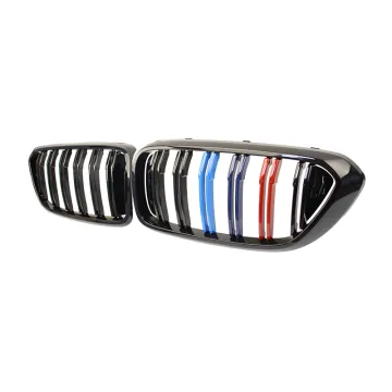 ABS Material Double Slat Front Car Grille for BMW 6 Series GT G32 2018-2020
