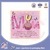 Making your own design of paper Mother's Day cards, pink cupcakes printing paper greeting cards template