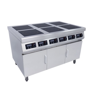 Commercial Multi Ceramic Induction Cooker Stove 3.5kW 4 Burner Electric Cooktop