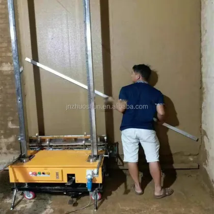 China-Made New Automatic Wall Plaster Machine