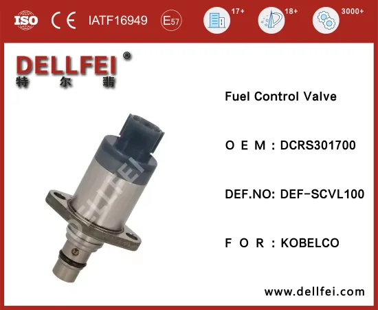 Diesel Fuel Scv Valve DCRS301700 for KOBELCO