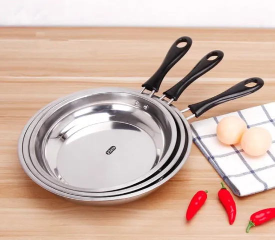 Classic Stainless Steel Pan for Cooking