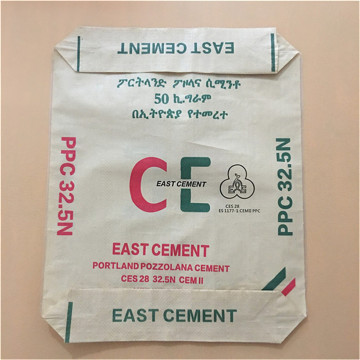 كيس من البلاستيك pp المغلفة الاسمنت
