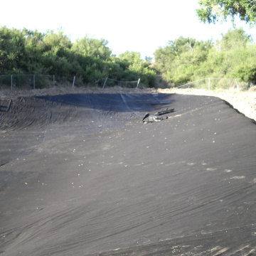 Estera de piso de drenaje geotextil de tela no tejida