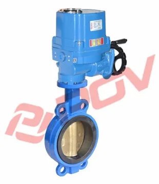 sea water electric aluminium body butterfly valve