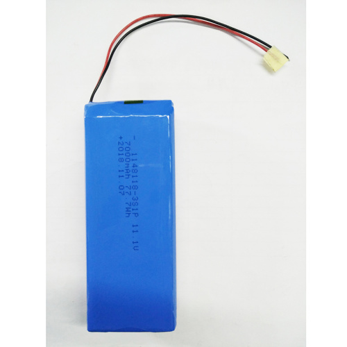 Bateria de polímero de lítio para alta temperatura 1148118 11,1 V 7000 mAh