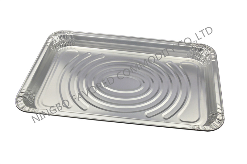 Aluminum foil container full size shallow pan