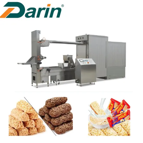 Chocolate Flavor Oatmeal Chocolate Bar Making Machine