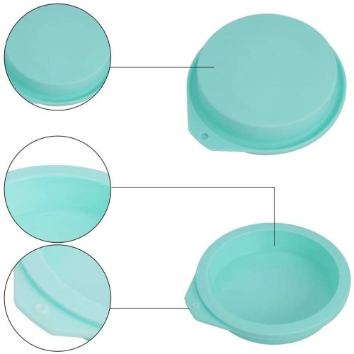 Hot selling silicone cake moulds single tray layered
