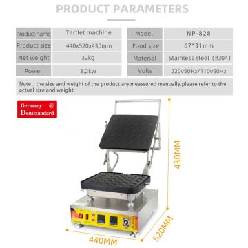 30 PSC Spoon Tart Shell Press Machine dengan CE