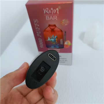 R&amp;M Bar 9000 Puffs Vape descartável